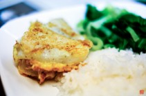 Lenguado y arroz