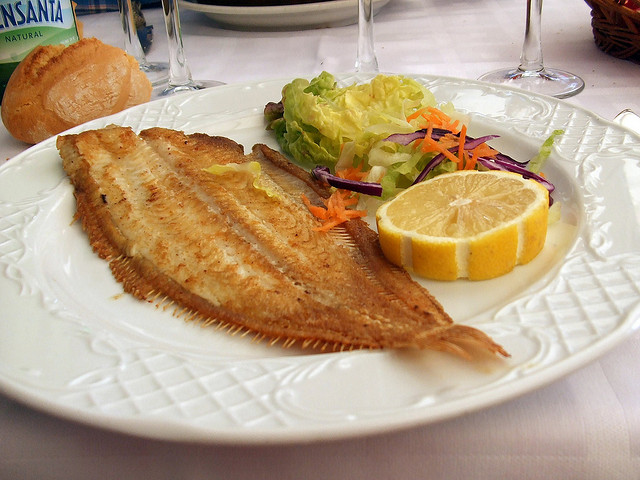grilled sole solee