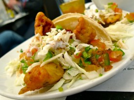Taco de lenguado