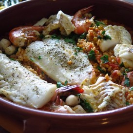 Lenguado Soleé con arroz de domingo