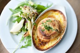 Suflé de lenguado soleé