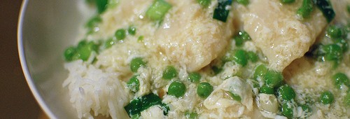 revuelto de lenguado con arroz