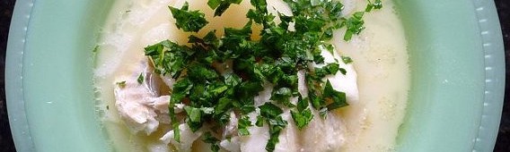 Sopa caliente de lenguado Soleé