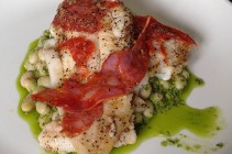 Lenguado Solee con chorizo