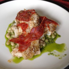 Lenguado Solee con chorizo