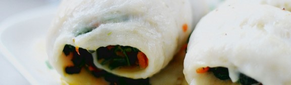 Lenguado Soleé relleno de espinacas y zanahorias