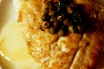 lenguado Soleé con alcaparras