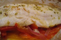 Lenguado Soleé en papillote