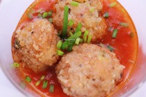 Albóndigas de lenguado Soleé y berberechos