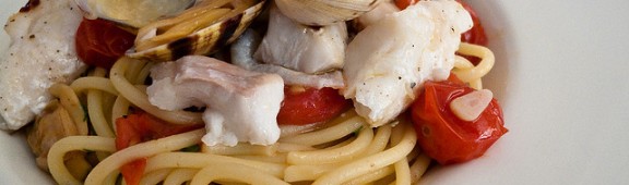 Pasta con lenguado Soleé