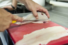 Desmenuzar el lenguado Soleé