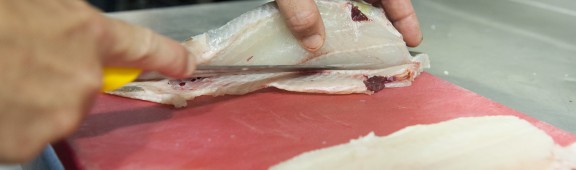 Desmenuzar el lenguado Soleé