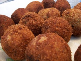 Bolitas de Lenguado Soleé y espinacas