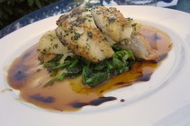 Lenguado Soleé con salsa de soja