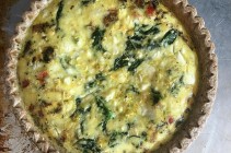 Quiché de lenguado gourmet