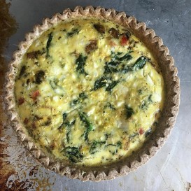 Quiché de lenguado gourmet