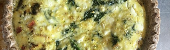 Quiché de lenguado gourmet