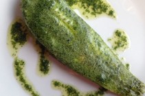 Receta de lenguado con mantequilla de algas