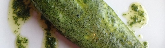 Receta de lenguado con mantequilla de algas