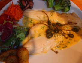 Receta de Lenguado Soleé Gourmet con salsa