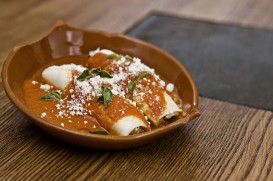 Canelones de Lenguado
