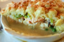 Pastel de lenguado y verdura