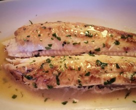 Receta de lenguado Soleé con mantequilla