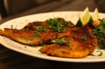 Lenguado Soleé mariado y frito