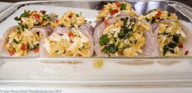 rellenar lenguado con cangrejo