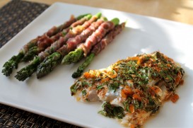 Lenguado Soleé con salsa chermoula