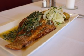 Receta de lenguado Encebollado