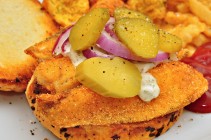 Bocadillo de lenguado Soleé